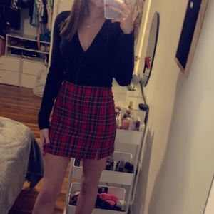 Plaid skirt